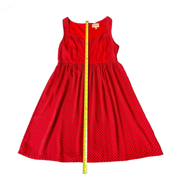 VINTAGE STYLE - Marilyn Monroe Label Red/Black Dot Dress Size Med - New no tags - Picture 5 of 9